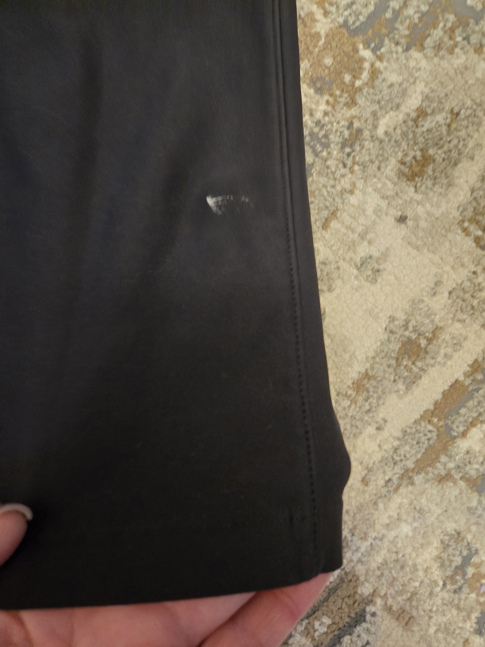 Nike Black Women’s Wide-Leg Athletic Pants - Picture 5 of 5